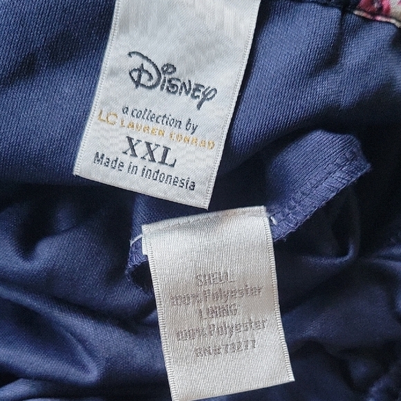 LC Lauren Conrad Disney Beauty And The Beast  Floral Sleeveless Dress Size XXL - Picture 7 of 10